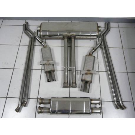 Pot échappement complet SM - Inox