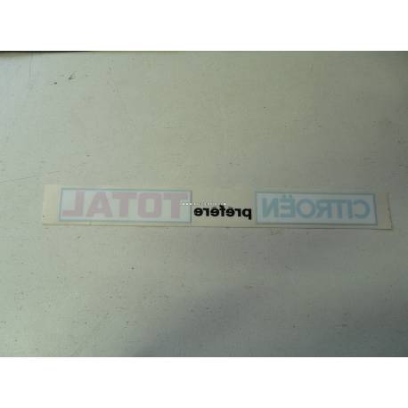 Rear window vertical sticker