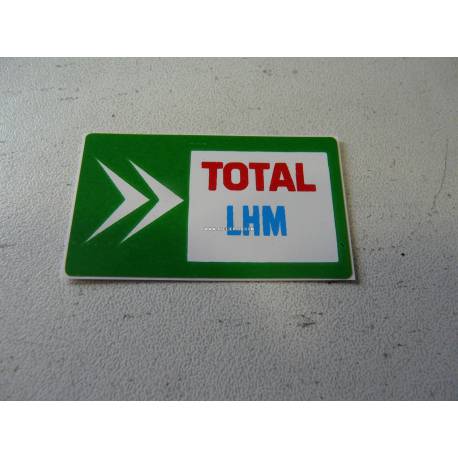 Autocollant bocal hydraulique