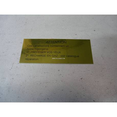 Autocollant climatisation