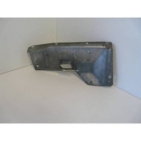 Ecran échappement avec goulotte réchauffage à partir 07/72