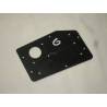 Left rack plate closing flap