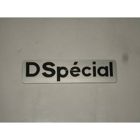 Monogramme de coffre AR. D SPECIAL