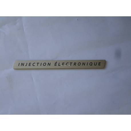 Monogramme de coffre AR du 09/72 a fin