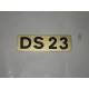 Monogramme AR DS 23 du 09/72 a fin