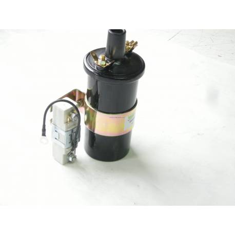 12 V. ignition coil with resistance
