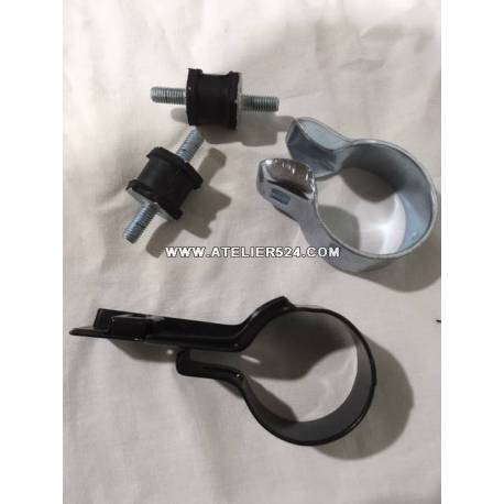 Kit fixation AV échappement avec visserie