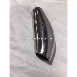 Exhaust pipe right chrome cover
