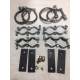 Steel exhaust pipe fixing Kit - SM