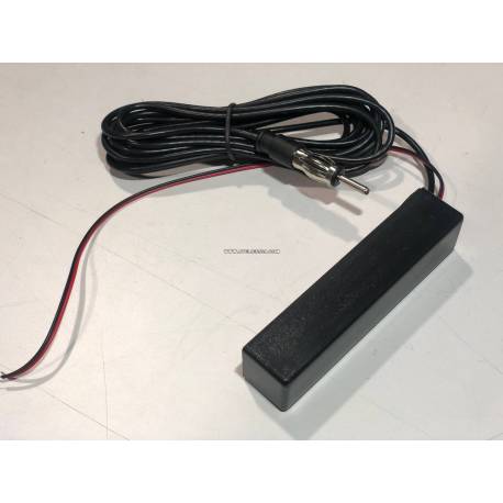 Antenne de toit chromée