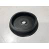 Dust cover with hole for front or rear LHM corrector