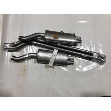 Rear exhaust pipe kit (steel) - SM
