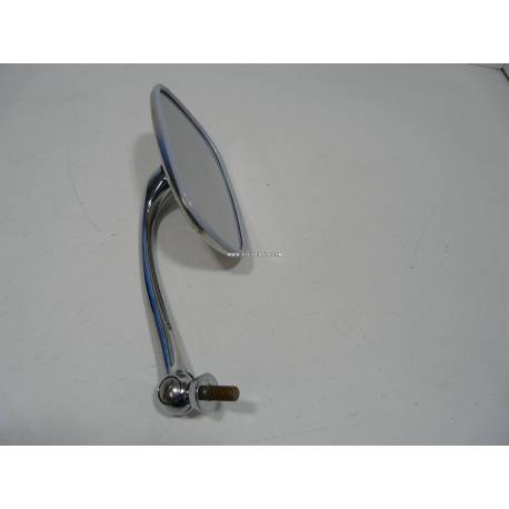 Rétroviseur extérieur D. chromé petit modèle