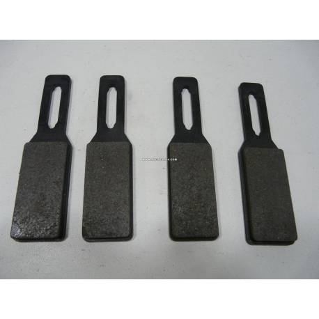 Jeu de 4 plaquettes de frein de parking à partir 09/65